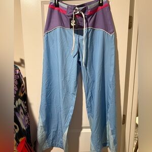 Free People Multicolor Wide Leg Pants